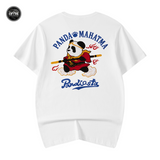 EMBROIDERY T-SHIRT PANDA MAHATMA #023