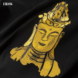 EMBROIDERY T-SHIRT BUDDHA #062