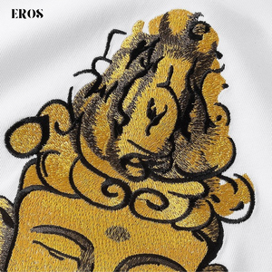 EMBROIDERY T-SHIRT BUDDHA #062