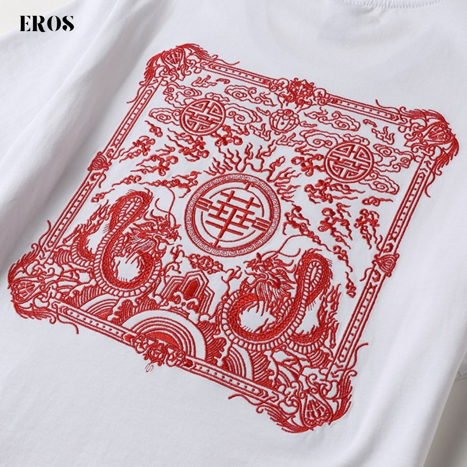 EMBROIDERY T-SHIRT CHINESE CHARACTER #079