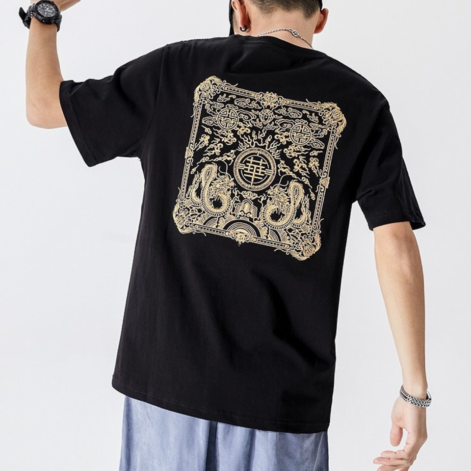 EMBROIDERY T-SHIRT CHINESE CHARACTER #079