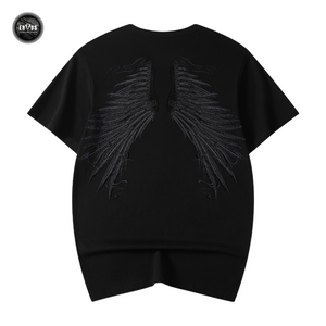 EMBROIDERY T-SHIRT ANGEL WINGS #024