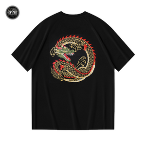 EMBROIDERY T-SHIRT SKYBORNE DRAGON #095