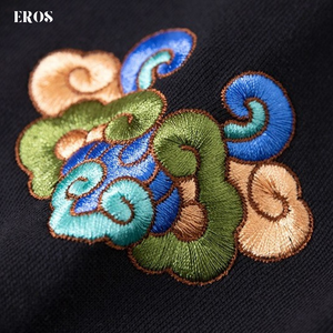 EMBROIDERY HOODIES MOUNTAIN H007