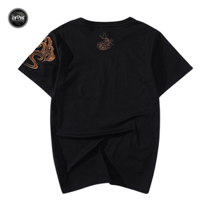 EMBROIDERY T-SHIRT KOI #074