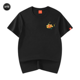 EMBROIDERY T-SHIRT QILIN & LOTUS #038