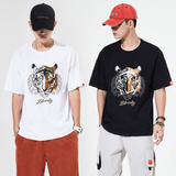 EMBROIDERY T-SHIRT LIBERTY TIGER #026