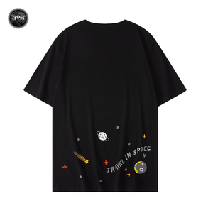 EMBROIDERY T-SHIRT TRAVEL IN SPACE #029