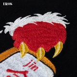 EMBROIDERY T-SHIRT LION DANCE WIN #011