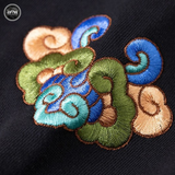 EMBROIDERY HOODIES MOUNTAIN H007