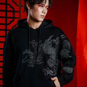 EMBROIDERY HOODIES DIVINE DRAGON H029