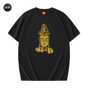 EMBROIDERY T-SHIRT BUDDHA #062