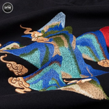 EMBROIDERY HOODIES MOUNTAIN H007