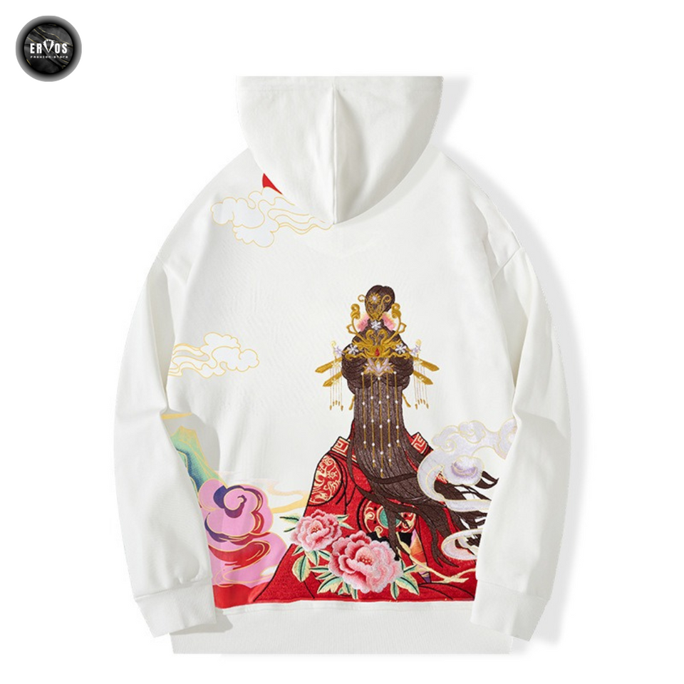 EMBROIDERY HOODIES FAIRY ZI XIA H008