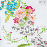 EMBROIDERY T-SHIRT FLORAL BLOSSOMS #112